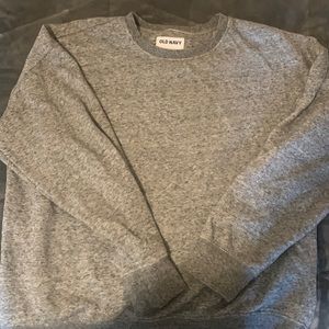 Mens old navy large grey sweatshirt